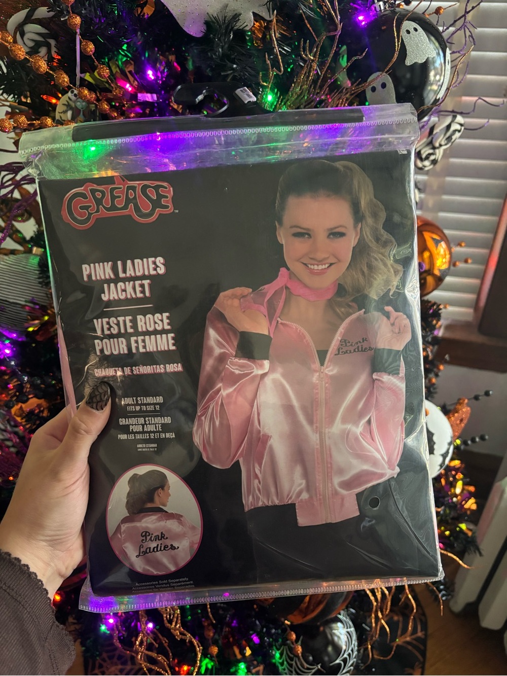 Grease Pink Ladies Satin Jacket Halloween